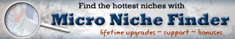 Micro Niche Finder Discount