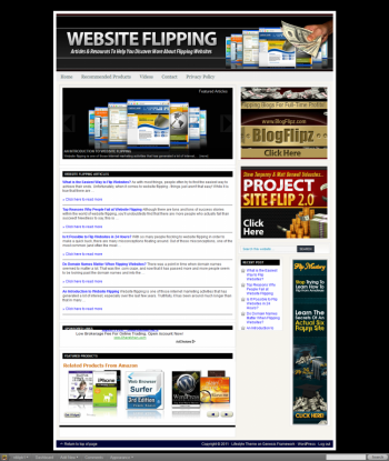 making money flipping websites